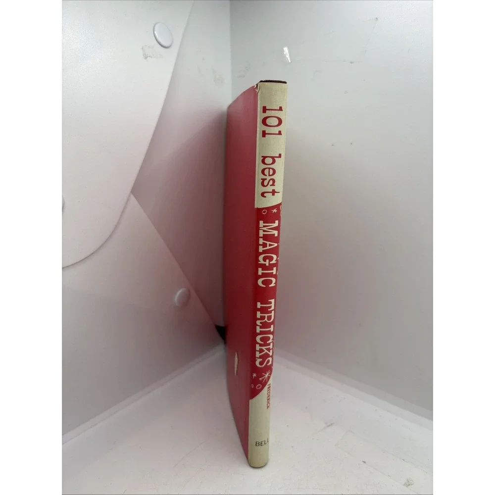 101 Best Magic Tricks by Guy Frederick 1956 Vintage Hardback Dust Jacket‎